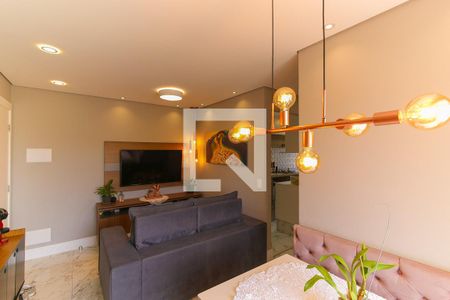 Sala de apartamento à venda com 2 quartos, 47m² em Jardim Monte Alegre, Taboão da Serra