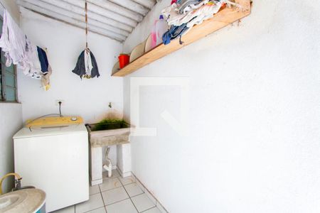 Casa 1 - Área de serviço de casa à venda com 2 quartos, 70m² em Vila Suica, Santo André