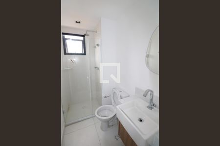 Banheiro de apartamento à venda com 1 quarto, 28m² em Perdizes, São Paulo