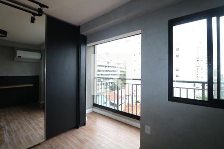 Sala  de apartamento à venda com 1 quarto, 28m² em Perdizes, São Paulo
