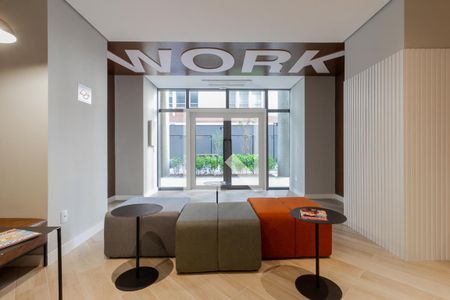 Studio à venda com 27m², 1 quarto e sem vagaCoworking