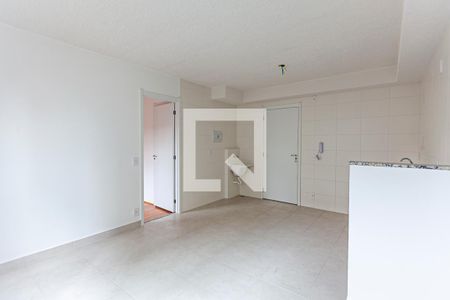 Sala / Cozinha de apartamento para alugar com 1 quarto, 32m² em Barra Funda, São Paulo