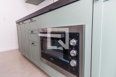 Apartamento para alugar com 52m², 2 quartos e 1 vagaDetalhe da cozinha