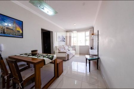 Sala de apartamento para alugar com 2 quartos, 60m² em São Pedro, Belo Horizonte