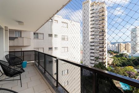 Varanda da Sala de apartamento à venda com 4 quartos, 200m² em Santana, São Paulo