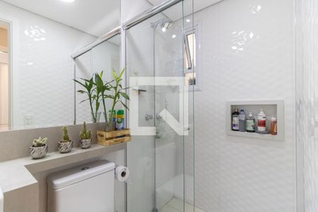 Banheiro Social de apartamento para alugar com 2 quartos, 50m² em Vila Água Funda, São Paulo