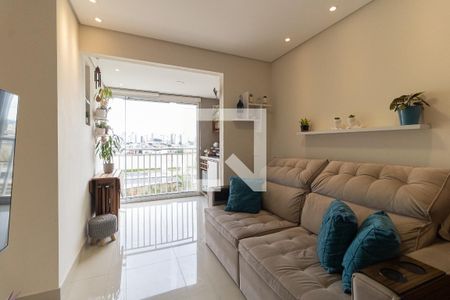 Sala de apartamento para alugar com 2 quartos, 50m² em Vila Água Funda, São Paulo