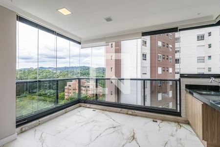 Varanda Gourmet de apartamento para alugar com 3 quartos, 112m² em Empresarial 18 do Forte, Barueri