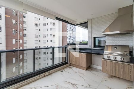 Varanda Gourmet de apartamento à venda com 3 quartos, 112m² em Empresarial 18 do Forte, Barueri