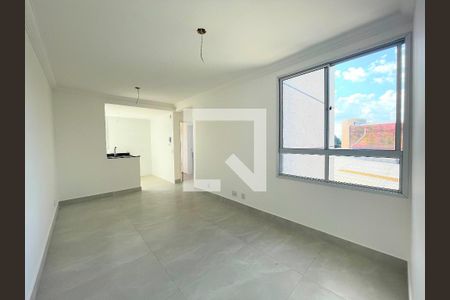 Sala de apartamento à venda com 2 quartos, 52m² em Santa Rosa, Belo Horizonte