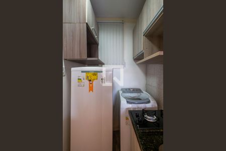 Cozinha e Área de Serviço de apartamento à venda com 1 quarto, 28m² em Farroupilha, Porto Alegre