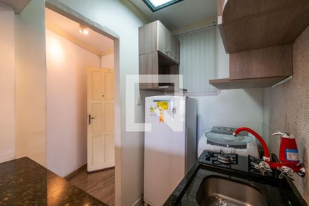 Apartamento à venda com 28m², 1 quarto e sem vagaCozinha e Área de Serviço