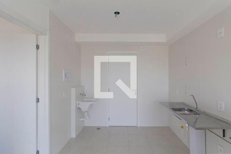 Sala e Cozinha Integrada de apartamento para alugar com 1 quarto, 32m² em Vila Ré, São Paulo