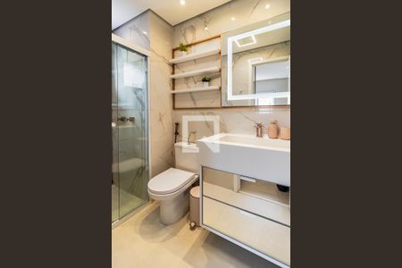 Apartamento para alugar com 65m², 1 quarto e 1 vaga Apartamento para alugar com 65m², 1 quarto e 1 vagaBanheiro da Suíte