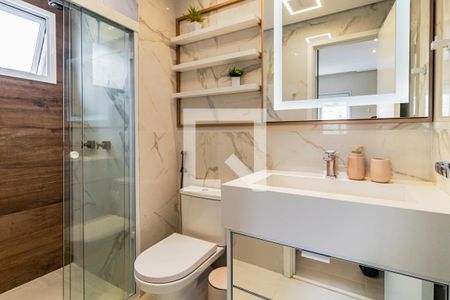 Apartamento para alugar com 65m², 1 quarto e 1 vaga Apartamento para alugar com 65m², 1 quarto e 1 vagaBanheiro da Suíte