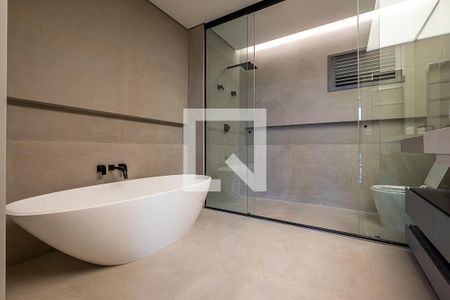 Apartamento para alugar com 136m², 1 quarto e 2 vagasSuíte - Banheiro 1