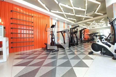 Apartamento à venda com 40m², 1 quarto e 1 vaga Apartamento à venda com 40m², 1 quarto e 1 vagaÁrea comum - Academia