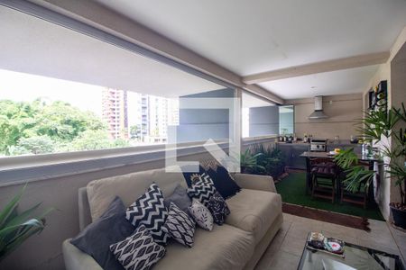 Apartamento à venda com 182m², 3 quartos e 3 vagasVaranda da Sala