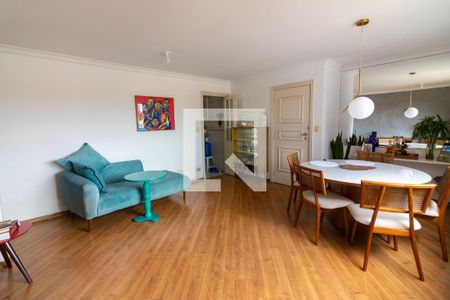 Sala de apartamento à venda com 2 quartos, 90m² em Brooklin Paulista, São Paulo