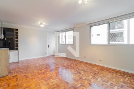 Sala de apartamento à venda com 3 quartos, 105m² em Moema, São Paulo