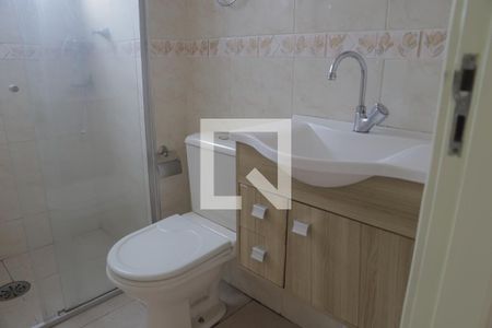 Banheiro de kitnet/studio para alugar com 1 quarto, 32m² em Saúde, São Paulo