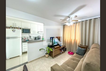 Sala de estar de apartamento para alugar com 2 quartos, 49m² em Jardim Borborema, São Bernardo do Campo