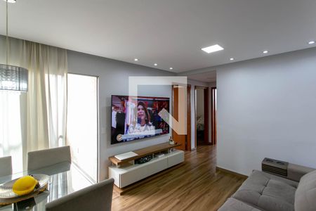 Sala de apartamento para alugar com 3 quartos, 98m² em Acaiaca, Belo Horizonte