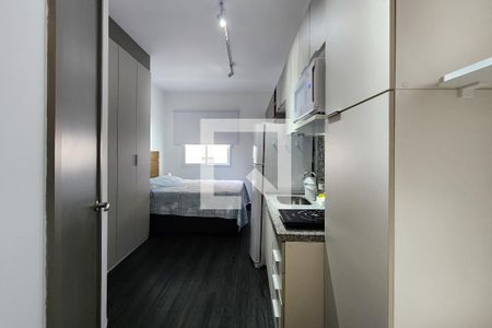 Cozinha de kitnet/studio para alugar com 1 quarto, 20m² em Santa Paula, São Caetano do Sul