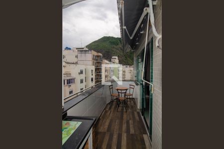Varanda  de apartamento para alugar com 2 quartos, 86m² em Copacabana, Rio de Janeiro