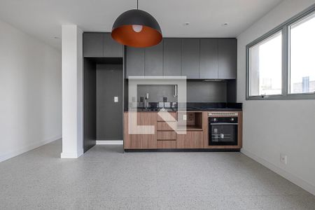 Sala/Cozinha de apartamento à venda com 1 quarto, 80m² em Jardim Paulista, São Paulo
