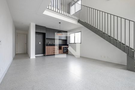 Sala/Cozinha de apartamento à venda com 1 quarto, 80m² em Jardim Paulista, São Paulo