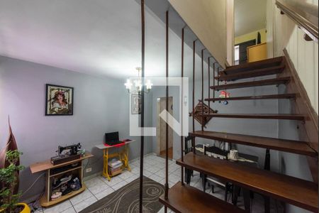 Sala - Escada de casa à venda com 3 quartos, 89m² em Vila Brasilio Machado, São Paulo