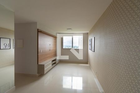 Sala de apartamento para alugar com 2 quartos, 50m² em Vila Rosa, Goiânia