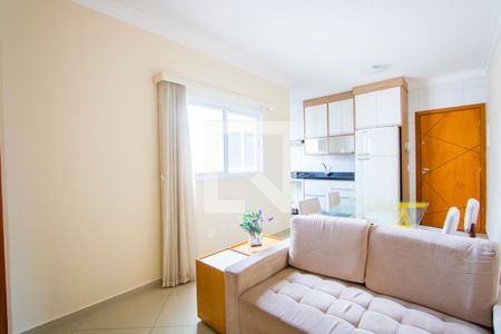 Sala de apartamento para alugar com 1 quarto, 100m² em Jardim Paraiso, Santo André