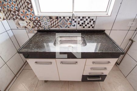 Cozinha de casa para alugar com 1 quarto, 65m² em Jardim Roberto, Osasco