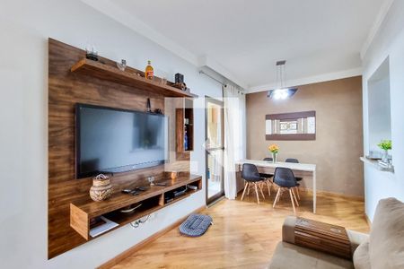 Sala de apartamento para alugar com 3 quartos, 75m² em Urbanova, São José dos Campos