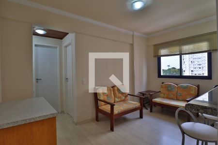 Sala de apartamento para alugar com 1 quarto, 37m² em Jardim Esplanada, São José dos Campos
