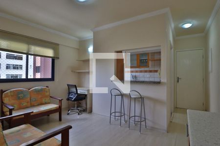 Sala de apartamento para alugar com 1 quarto, 37m² em Jardim Esplanada, São José dos Campos