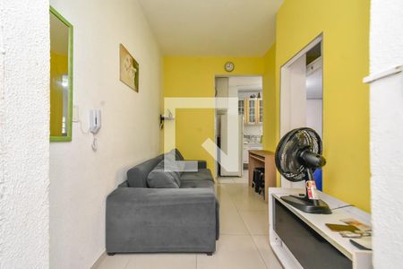 Sala de apartamento à venda com 1 quarto, 45m² em Centro, São Paulo