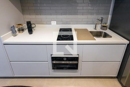Cozinha de kitnet/studio à venda com 1 quarto, 20m² em Pinheiros, São Paulo