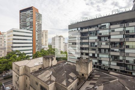 Vista do Quarto de kitnet/studio à venda com 1 quarto, 20m² em Pinheiros, São Paulo