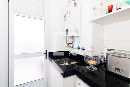 Apartamento à venda com 63m², 2 quartos e 1 vagaCozinha e Área de Serviço