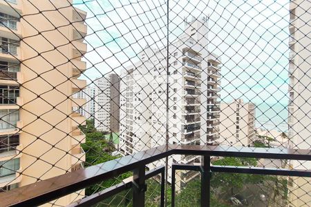 Vista da Sala de apartamento para alugar com 4 quartos, 180m² em Centro, Guarujá
