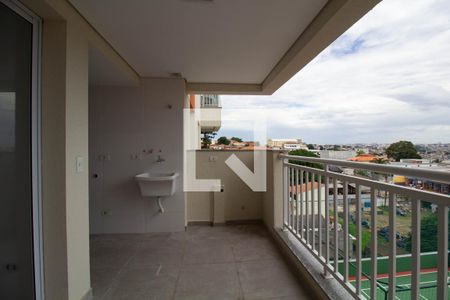 Varanda de apartamento à venda com 2 quartos, 60m² em Vila Jacuí, São Paulo
