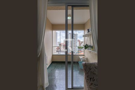 Varanda da Sala de apartamento para alugar com 2 quartos, 70m² em Vila Gilda, Santo André