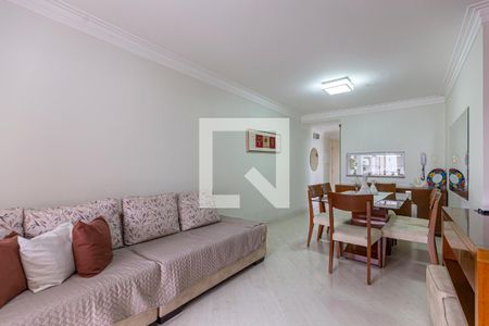 Sala de apartamento para alugar com 2 quartos, 70m² em Vila Gilda, Santo André