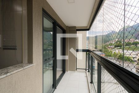 Varanda da Sala de apartamento à venda com 3 quartos, 73m² em Freguesia de Jacarepaguá, Rio de Janeiro