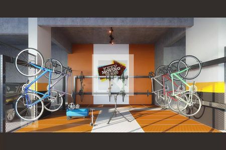 Apartamento à venda com 62m², 2 quartos e 1 vaga Apartamento à venda com 62m², 2 quartos e 1 vagaÁrea comum - Bicicletário