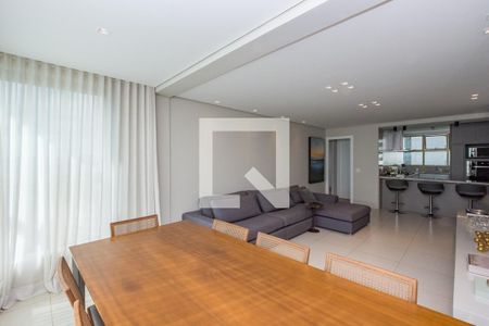 Sala de apartamento para alugar com 2 quartos, 98m² em Vila da Serra, Nova Lima