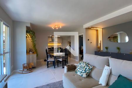 Sala de apartamento para alugar com 3 quartos, 109m² em Centro Comercial Jubran, Barueri